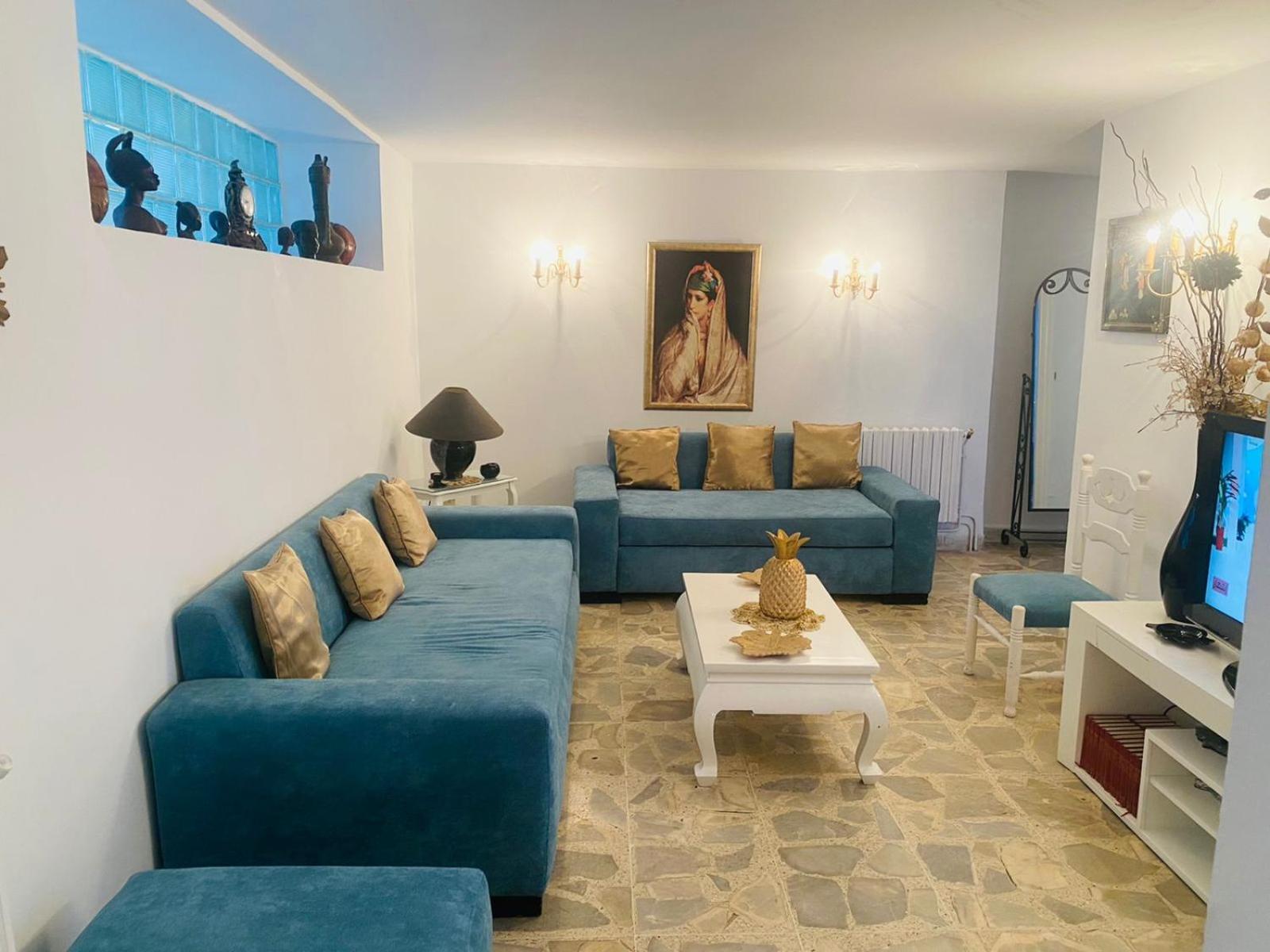 Apartmán La Maison Bleue Dar Salah Bey Exteriér fotografie